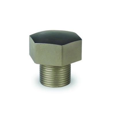 spherical load button, 1/4-28 thd, 0.75 radius, 0.62 overall height