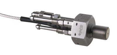 rocket motor icp® pressure sensor 3000 psi 1mv/psi helium bleed water-cooled (replaceable tubes)