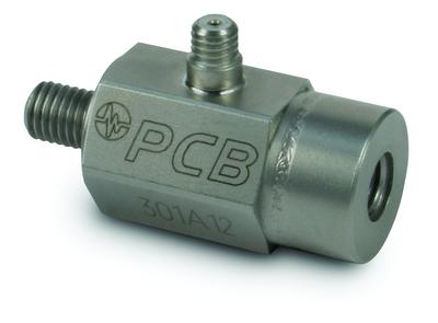 calibration icp® shock accel., 0.5 mv/g, 10,000 g, 1 to 10 khz, 10-32 side conn., 1/4-28 stud bottom, 1/4-28 top