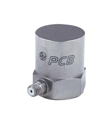 high sensitivity, quartz shear icp® accel., 100 mv/g, 1 to 4k hz, 10-32 side conn. ground isolated
