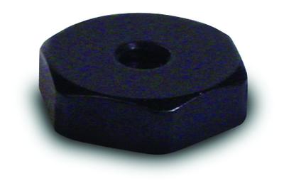 adhesive base, 0.438 hex, 5-40 tapped hole, aluminum hardcoat (for series 333b30/b40/b50)