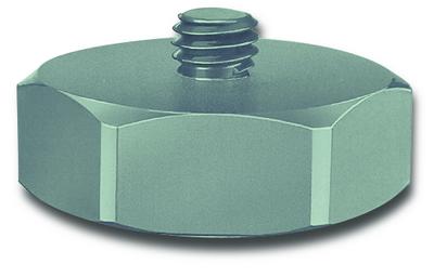 high-strength, rare earth magnetic base, 0.75 hex, 12 lbf, 10-32 thd