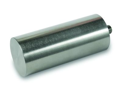 stainless steel extender mass (for model 086d20, tld086d20), Ø1.50x3.50, 1.8 lb