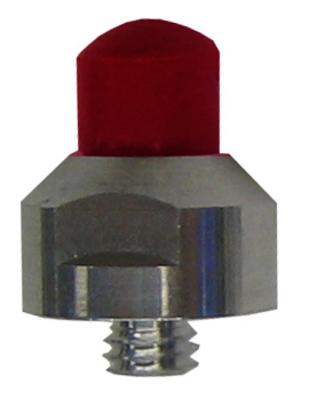tip - rubber insert in aluminum, red (supersoft) (for models 086c01 through 086c04)