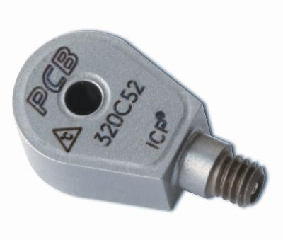 uht-12™, icp® accel., miniature (2 gm), ring-style, low temperature coefficient ltc , 10 mv/g, 1 to 10k hz, 5-44 side connector