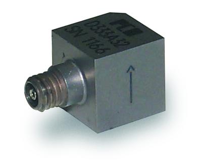 modal array, ceramic shear icp® accel, 100 mv/g, 0.5 to 3k hz, 10-32 side conn., adhesive mount