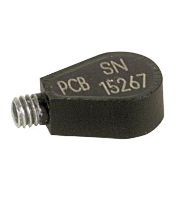 platinum stock products; miniature, lightweight (0.5 gm), ceramic shear icp® accel., 10 mv/g, 1 to 10k hz, 10-ft detachable, side exit cable