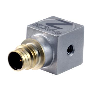 triaxial, ceramic shear icp® accel., 2 x 4-40 int thread, 10 mv/g, 2 to 7k hz, titanium hsg, 1/4-28 4-pin conn