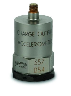 charge output accel., 100 pc/g, 150g, 3khz, 10-32 top conn., high temp. +550 f (+288 c), radiation hardened