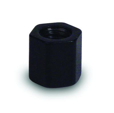 metric adhesive base, 0.31 hex x 0.32 thick, m5 x 0.80 thd, aluminum w/insulating hardcoat finish