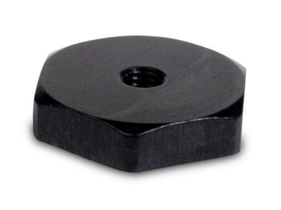 metric adhesive base, 0.875 hex x 0.2 thk, m6 x 0.75 thd, aluminum w/insulating hardcoat finish