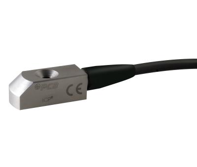 industrial dynamic strain sensor, ground isolated, icp® quartz, 10 mv/microstrain, +/-300 microstrain range, m6 x 1 thd, rohs compliant, integral cable 10-ft