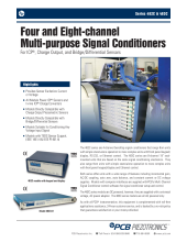 Four and Eight-channel Multi-purpose Signal Conditioners