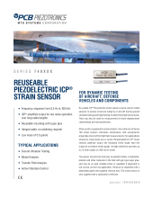 Reuseable Piezoelectric ICP&#174; Strain Sensor