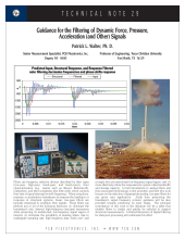 Guidance for the Filtering of Dynamic Force, Pressure, Acceleration (and Other) Signals