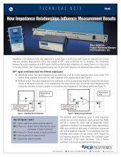 How Impedance Relationships Influence Measurement Results