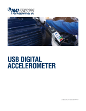 USB Digital Accelerometer