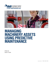Managing Machinery Assets Using Predictive Maintenance